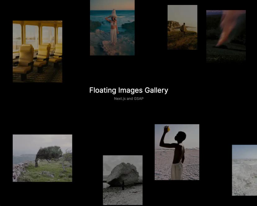 Floating Image Gallery