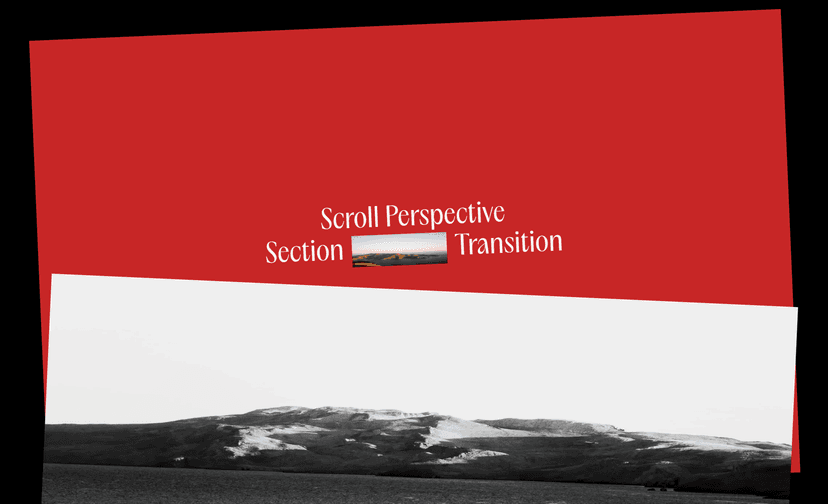 Perspective Section Transition